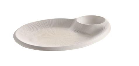 PRATO OVAL 24X20CM C/1DIV BLUSH